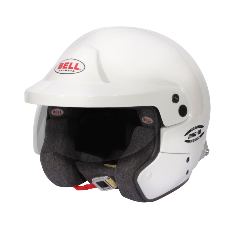 Bell Mag-10 Pro (HANS) 59 (7 3/8) FIA8859/SA2020 – Size 59 | White