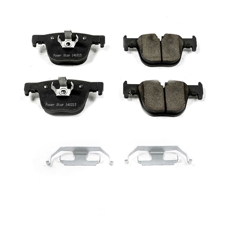 PowerStop Power Stop 2016 BMW 328i Rear Z17 Evolution Ceramic Brake Pads w/Hardware
