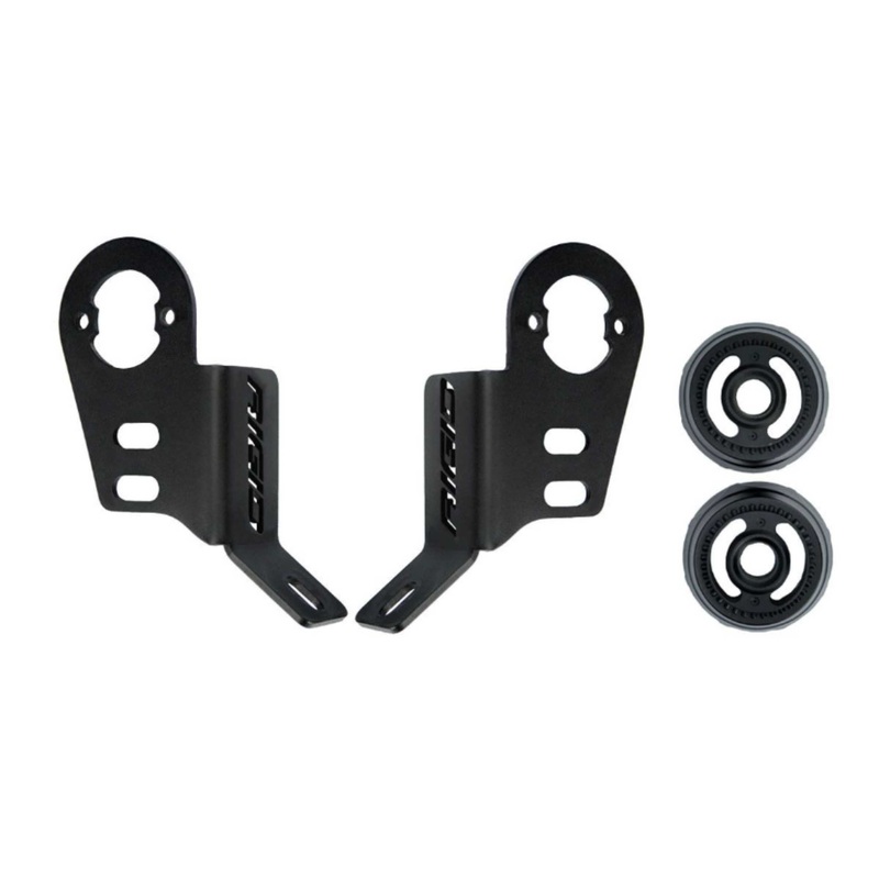 Rigid Industries Rigid A-Pillar Mount Kit: 14-17 RZR Turbo – fits Reflect and 2 Pods / Pair (RIG41648)