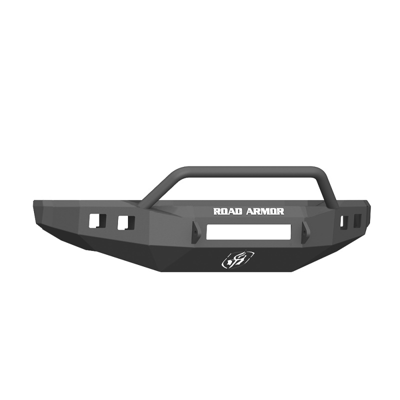 Road Armor 17-20 Ford F-250 Stealth Wide Fender Flare Front Bumper w/Pre-Runner Guard – Tex Blk
