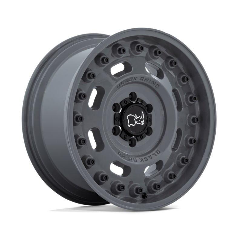 18×9.5 Black Rhino Axle Battleship Gray