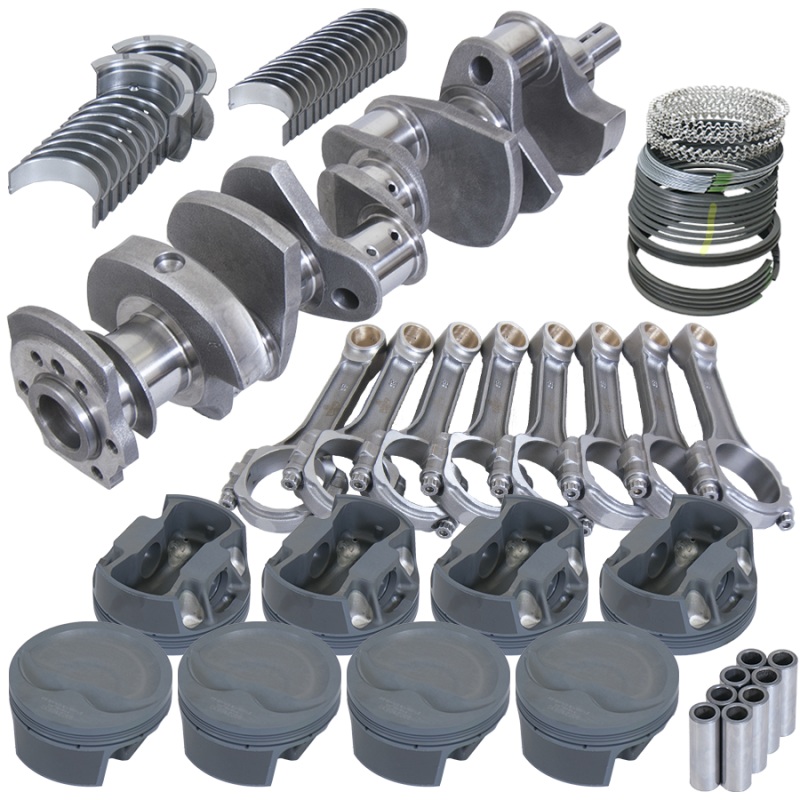 Eagle Chevy LT1350 1Pc 3.750in Crank 6.000in I-Beam Rods -16cc 4.040in Pistons Rotating Assembly