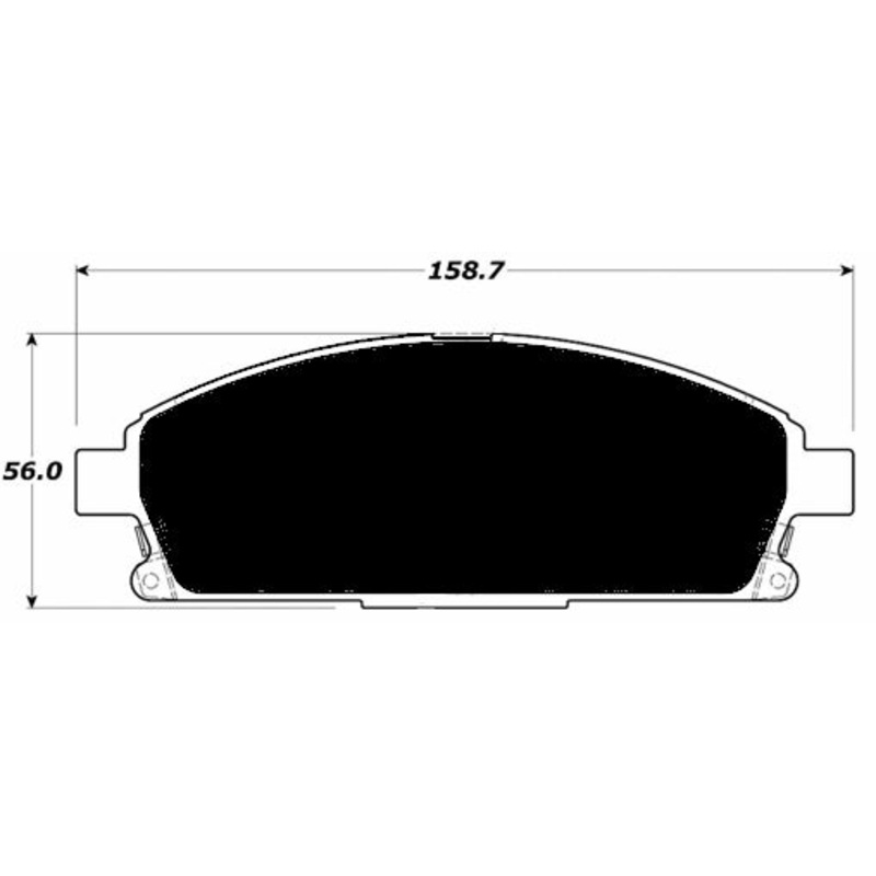 Porterfield Brake Pads for 2008 NISSAN QUEST