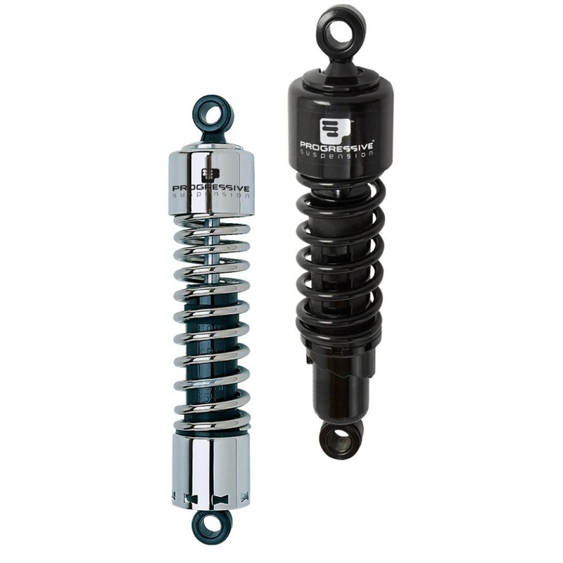 Progressive Harley 412 Series Shocks 13.5in – Black