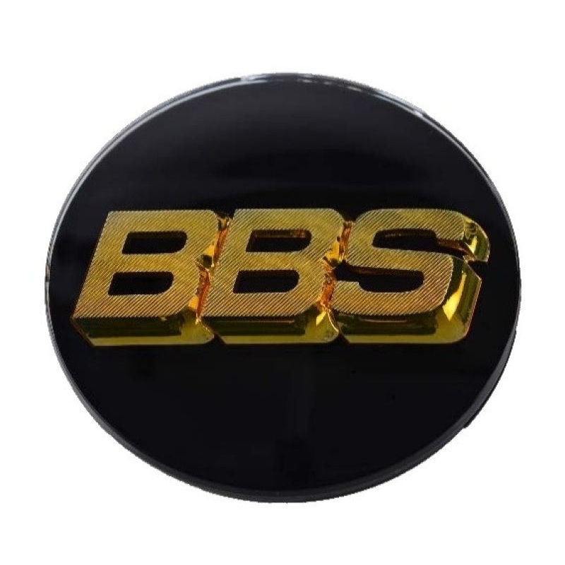 BBS Center Cap 80.6mm Black/Gold