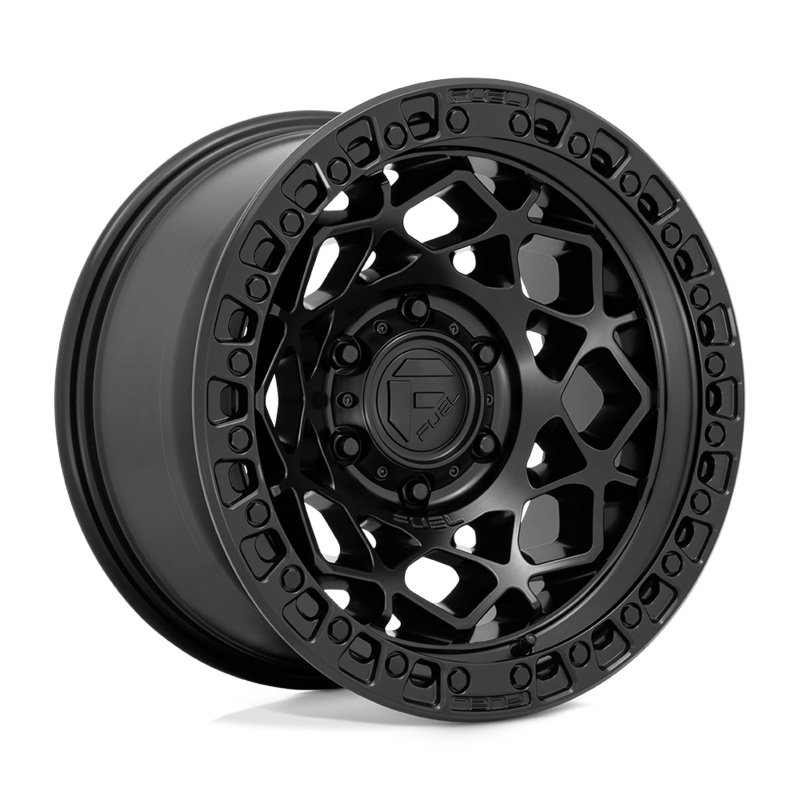 Fuel Wheels D786 Unit 17″ 6×114.3 Matte Black With Matte Black Ring