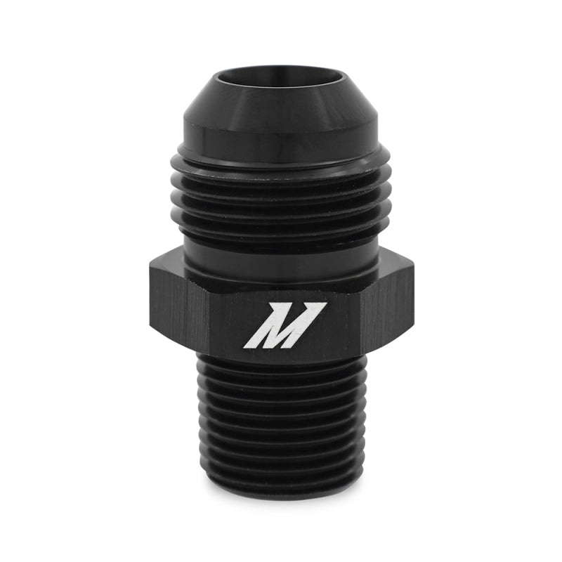 Mishimoto Aluminum -8AN to 1/2 NPT Fitting – Black