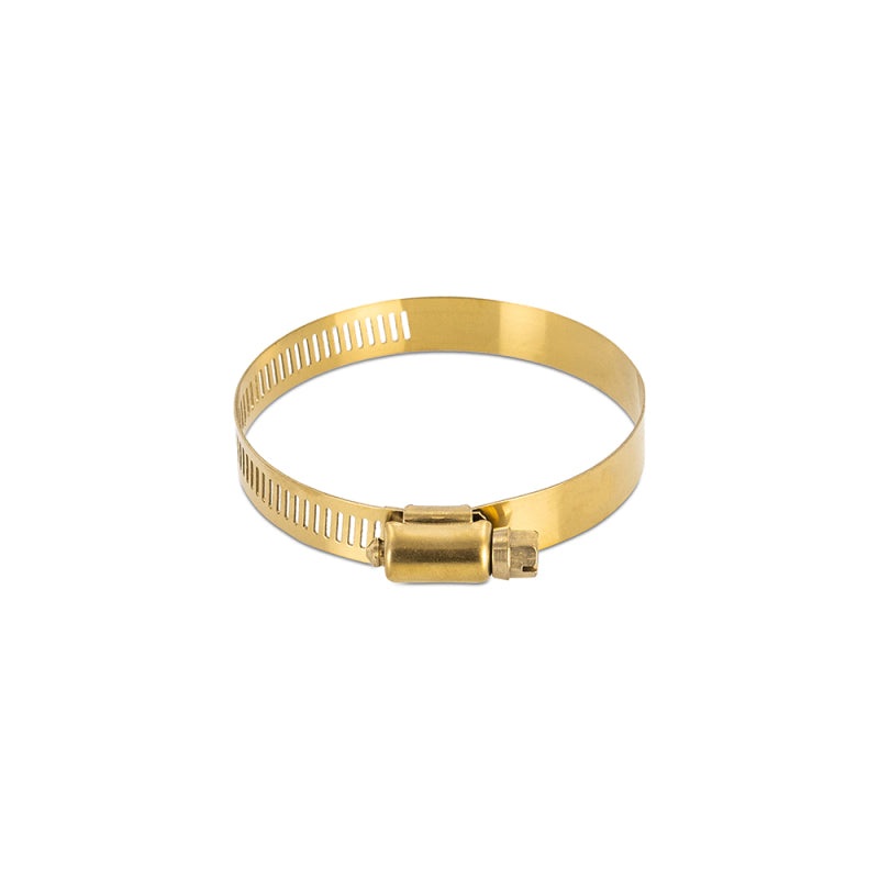 Mishimoto High-Torque Worm Gear Clamp 1.30in.-2.24in. (33mm-57mm) – Pack of 10 – Gold