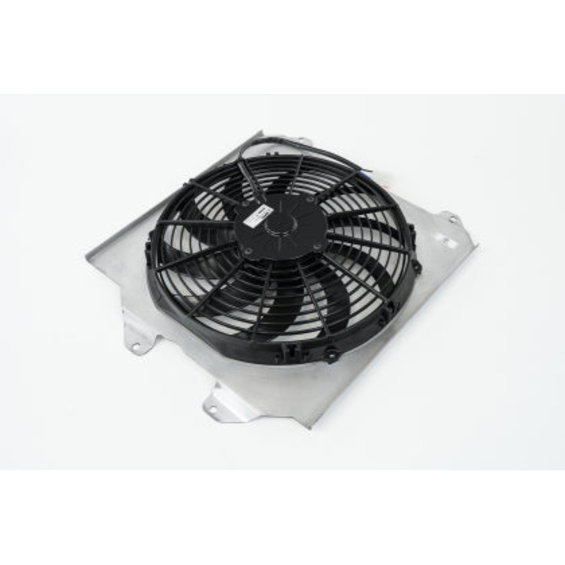 CSF All-Aluminum Fan Shroud w/ 12in SPAL Fan | 1992-2000 Honda Civic (2858F)