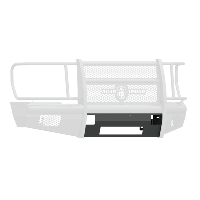 Road Armor 08-10 Ford F-250 Vaquero Front Non-Winch Plate – Tex Blk