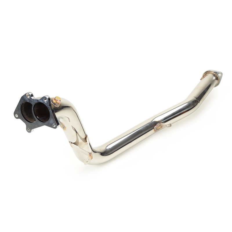 TR Twin Scroll High Flow Catless Downpipe WRX 02-07 / STi 04-07 | TR-ES1005