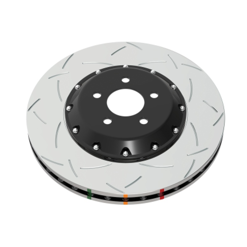 DBA 22-23 Hyundai Elantra N/Kona N Front 5000 Series Slotted Rotor w/Black Hat
