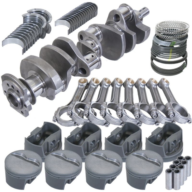 Eagle Chevy 350 3.750in Crank 5.700in I-Beam Rods -5cc Flat Top 4.060in Pistons Rotating Assembly