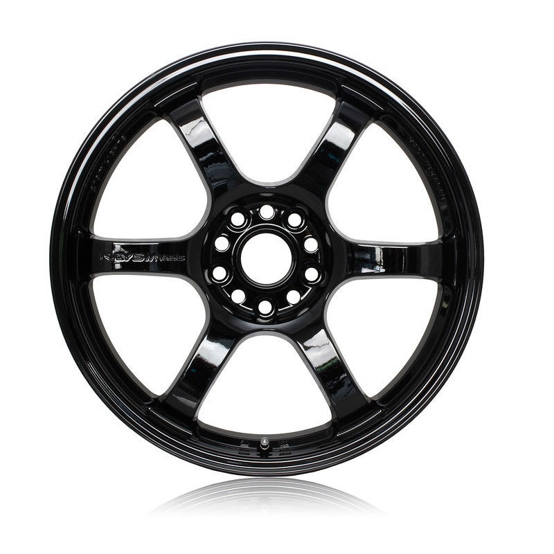 Gram Lights 57CR 18X10.5 +22 5X114.3 Gloss Black