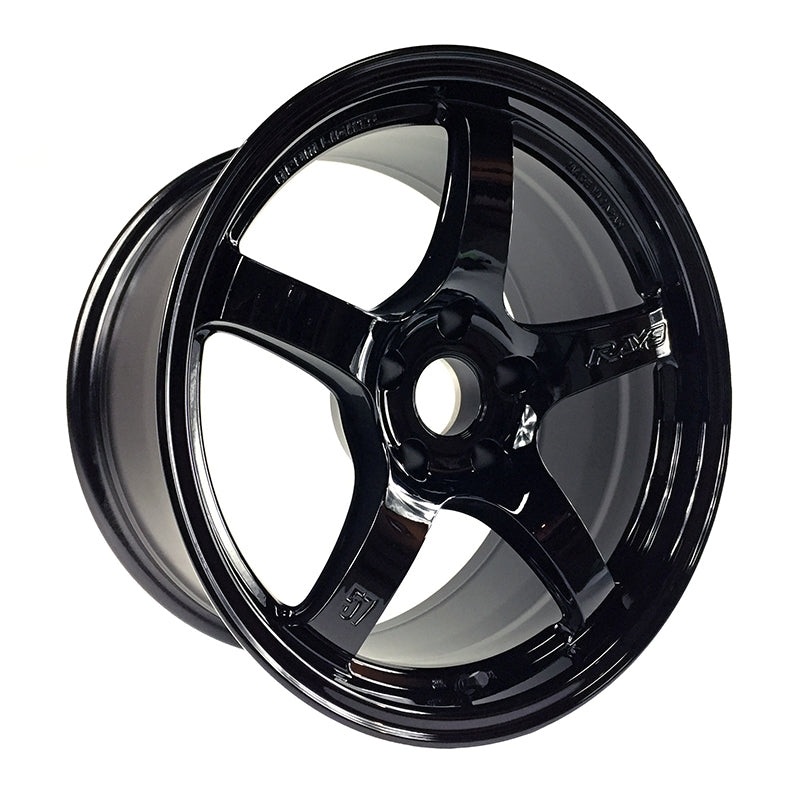 Gram Lights 57CR 18×9.5 5×120 +38 Glossy Black Wheel Updated – Universal