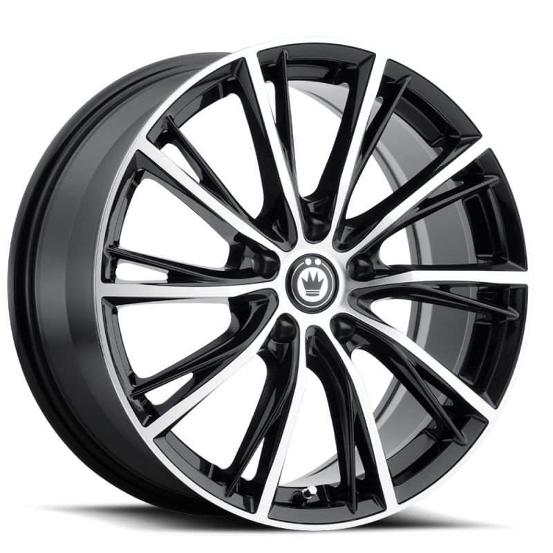 Konig Impression 16×7.5 5×112 ET45 Gloss Black w/ Machined Face