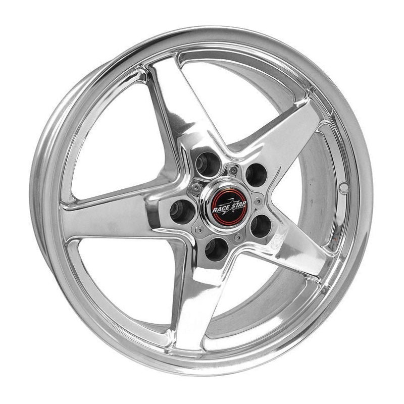 Race Star 92 Drag Star 17×8 5×4.75bc 4.85bs Polished Wheel