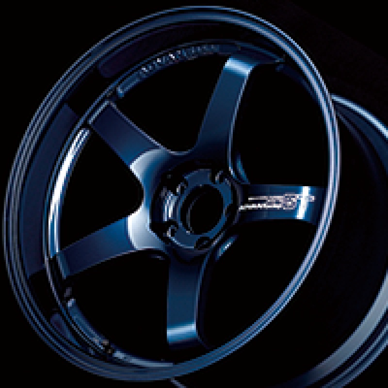 Advan GT Premium Version (Center Lock) 21×9.5 +46 Racing Titanium Blue Wheel