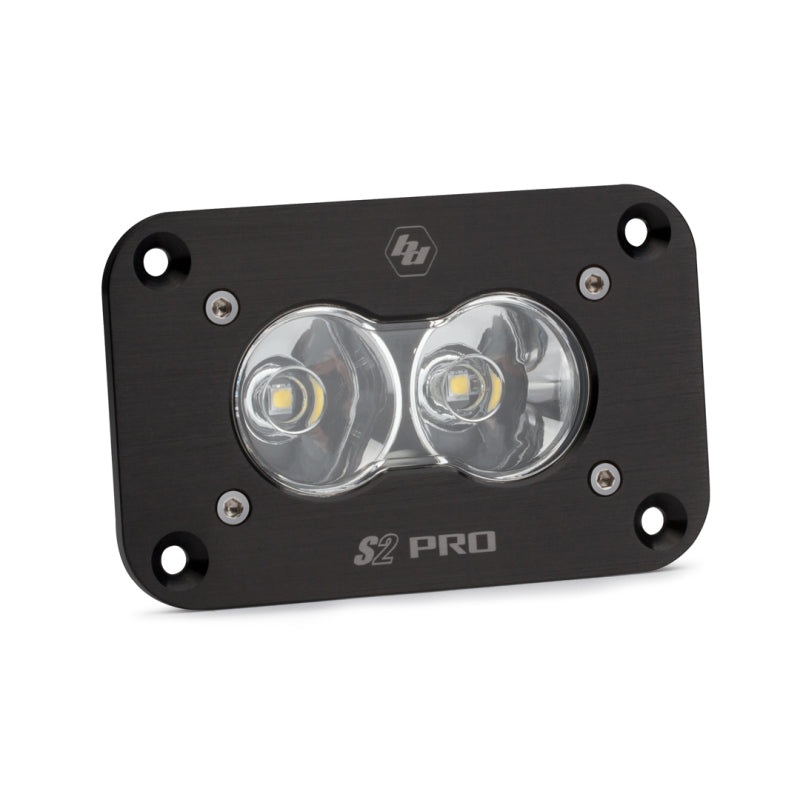Baja Designs S2 Sport Flush Mount Work/Scene Pattern LED Work Light – Clear