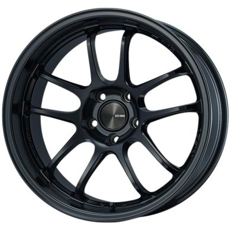 Enkei PF01EVO 18×9.5 12mm Offset 5×114.3 75mm Bore Matte Black Wheel Special Order / No Cancel