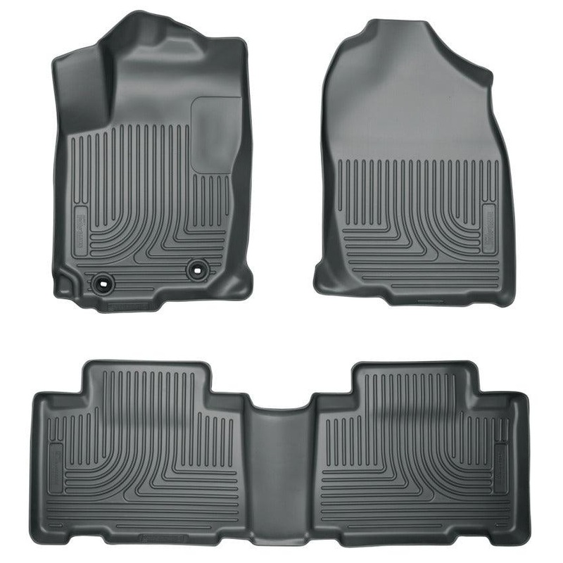 Husky Liners 2013 Honda Accord WeatherBeater Black Front & 2nd Seat Floor Liners (4-Door Sedan Only)