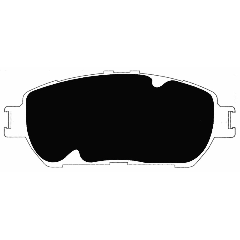 Porterfield Brake Pads for 2013 TOYOTA TACOMA 2WD 5 Lug