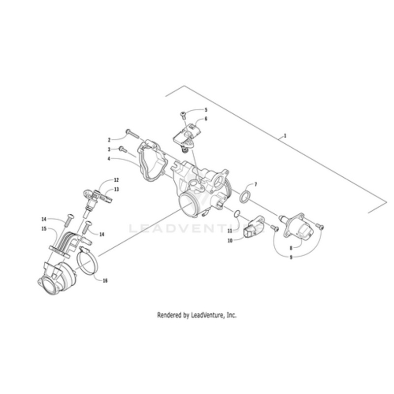 Screw Washer 4*12 (C) by Arctic Cat