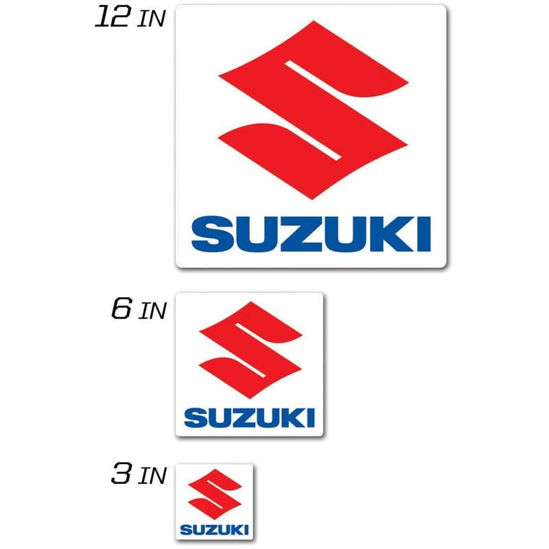 Suzuki Icon Decal 3″ Squared Suzuki Icon Decal 3″ Squared By D’Cor