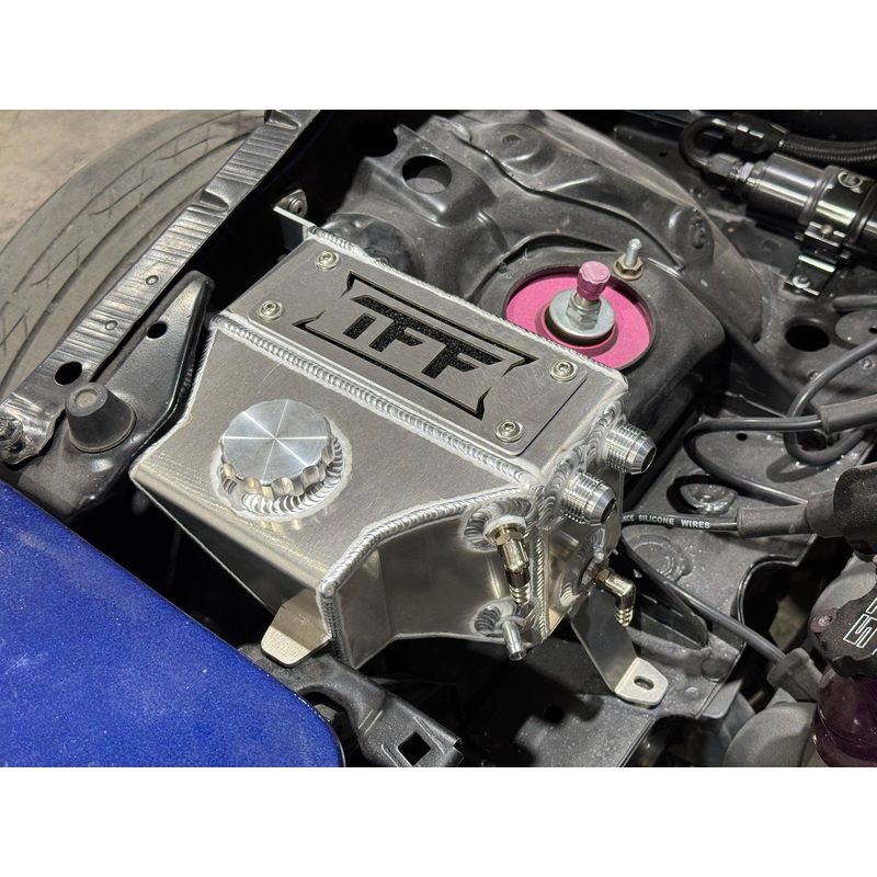 True Focus Fabrication – Mazda Miata NA | NB – Catch Can / Coolant Overflow Combo Tank