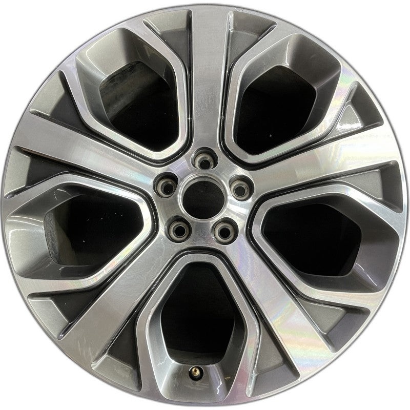 20″ EXPLORER 18-19 20×8.5 aluminum TPMS 5 spoke machined face with pockets Original OEM Wheel Rim