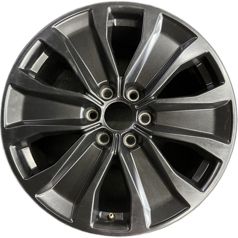 20″ FORD F150 PICKUP 18-20 20×8.5 6 spoke Y spoke design solid indented spokes black Original OEM Wheel Rim
