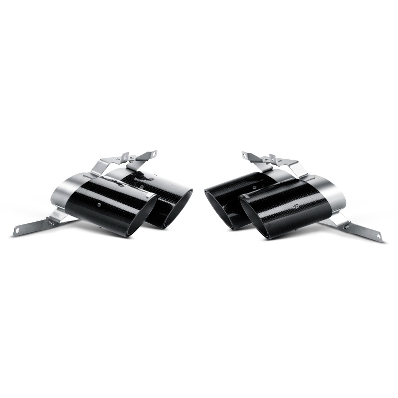 Akrapovic 09-14 Lamborghini Gallardo LP 550-2 Coupe Tail Pipe Set (Carbon)