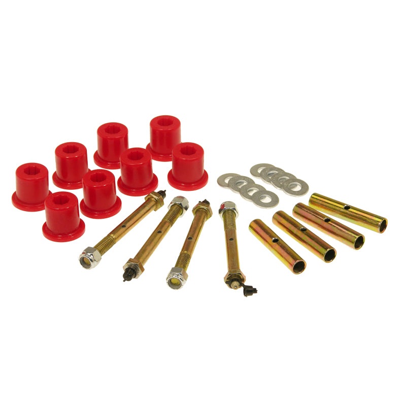 Prothane 76-86 Jeep CJ5/7/8 Front Shackle Bushings – Red