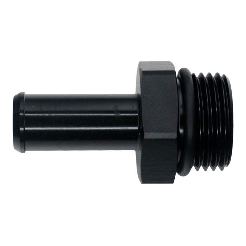 DeatschWerks 10AN ORB Male to 1/2in Male Barb Fitting – Anodized Matte Black