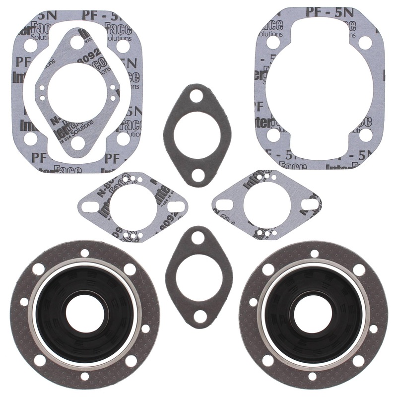 Vertex 711001Y Gaskets Hirth 171R 17/2 FC/2 Complete Gasket Kit w/ Oil Seals