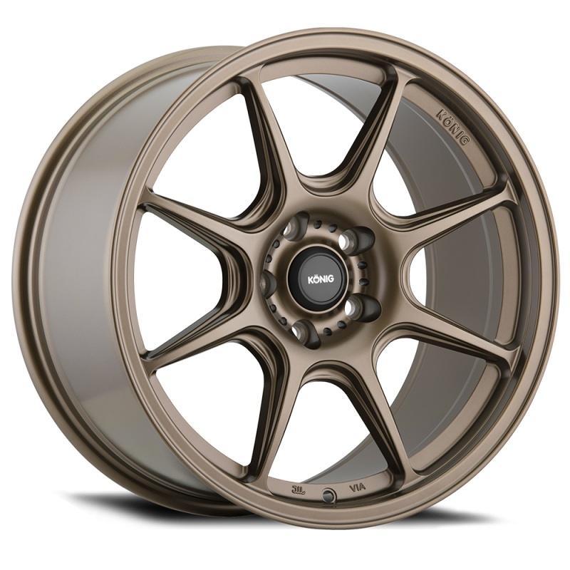 KONIG Lockout Wheel – 18×8.5 +45 | 5×114.3 | Matte Bronze