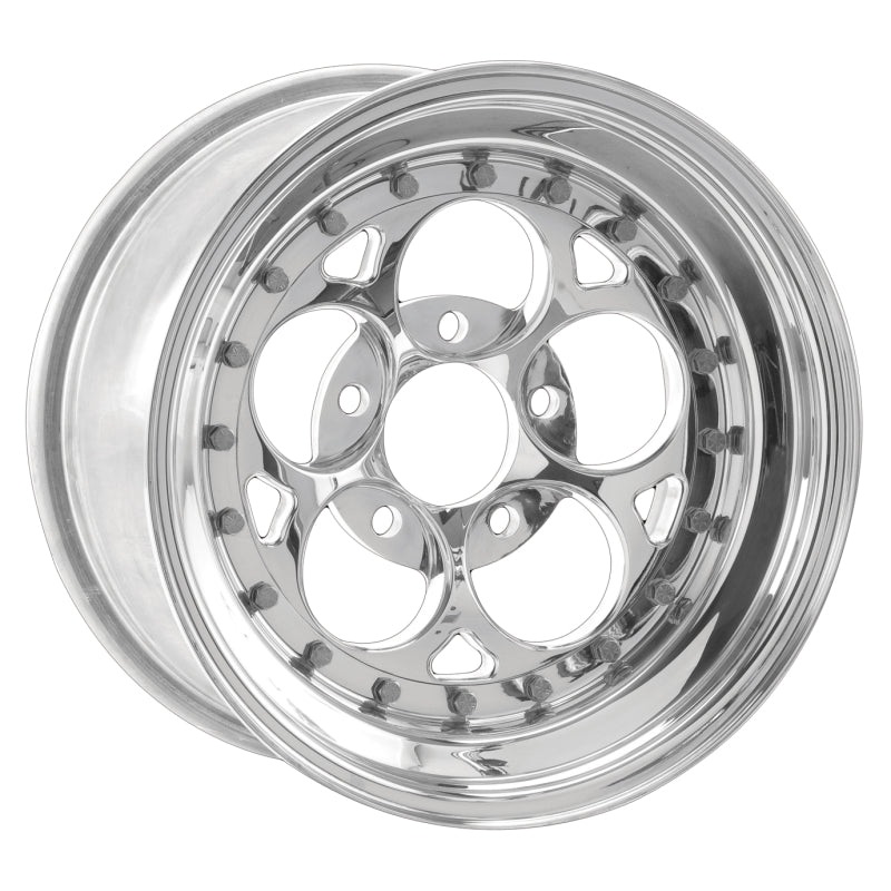 Weld Magnum III 15×5 / 5×4.75 BP / 2.5in. BS Polished Wheel – Non-Beadlock