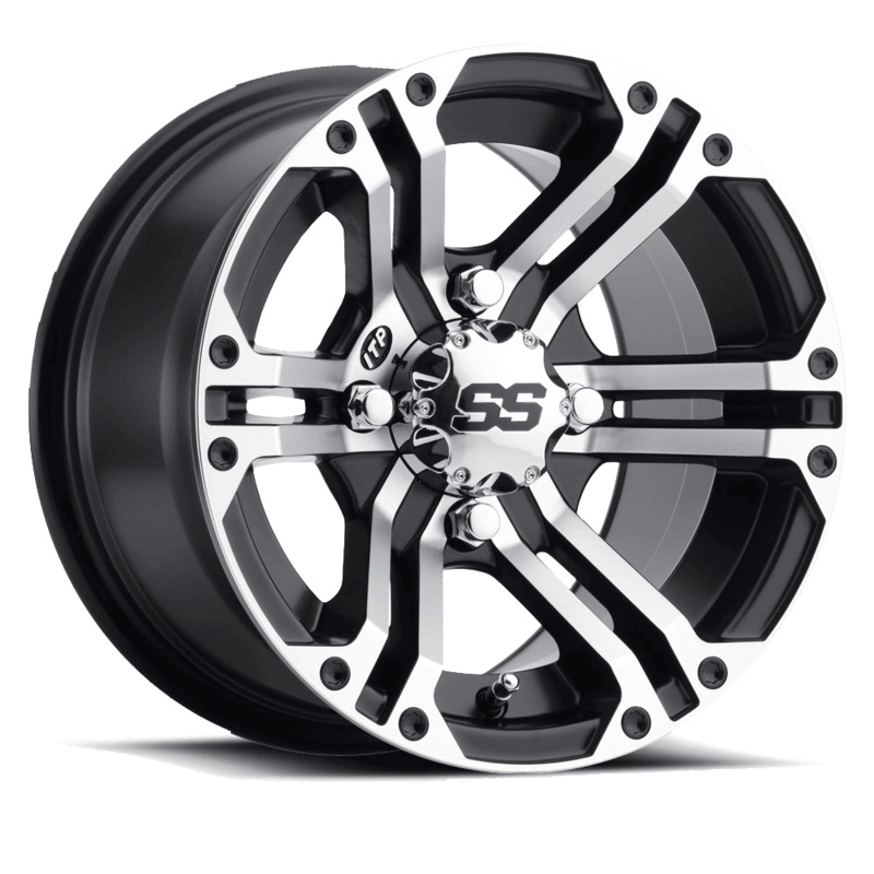 SS Alloy SS212 14×6 Black Wheel by ITP
