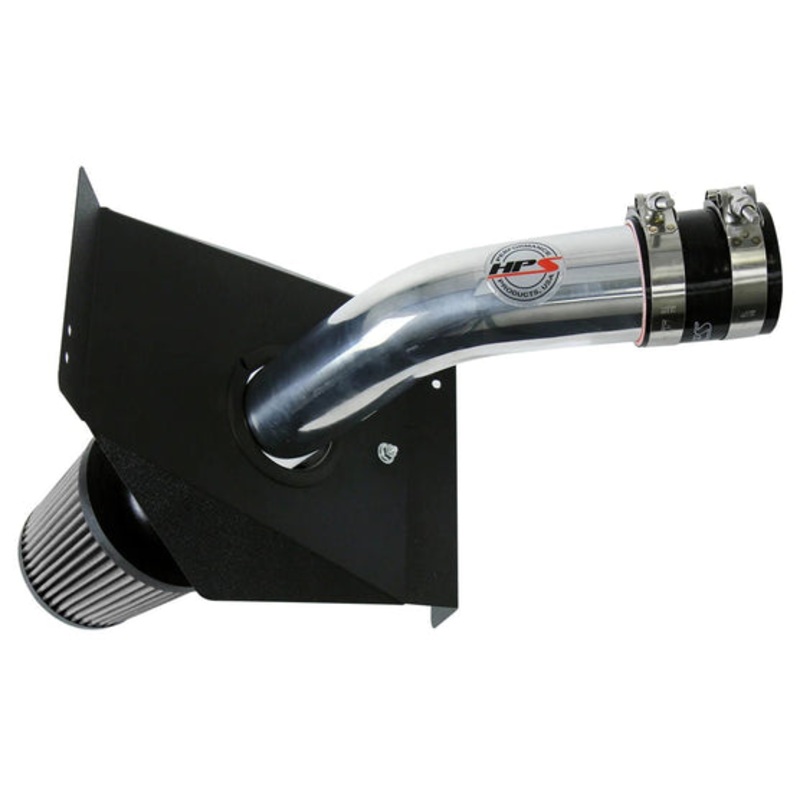 HPS Performance 15-20 STI Polished Cold Air Intake w/ Heatshield | 837-573P