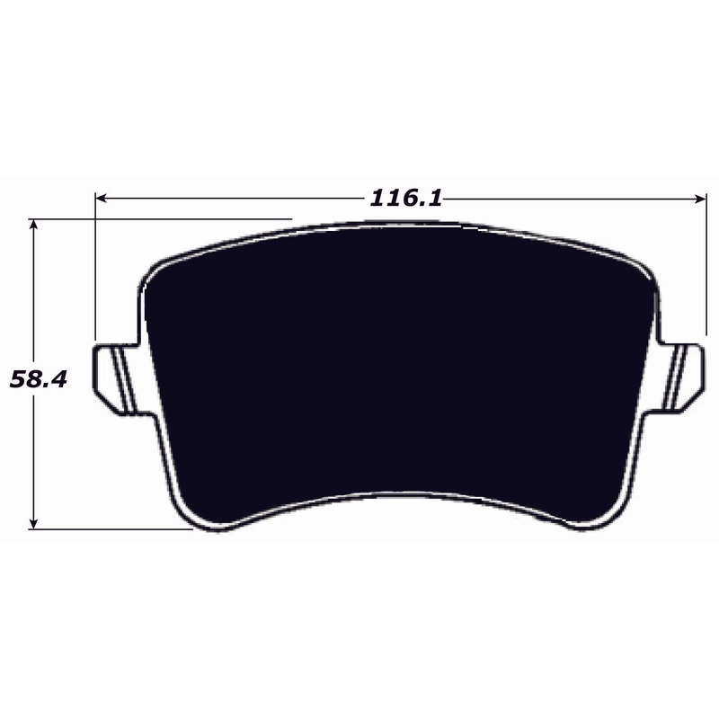 Porterfield Brake Pads for 2009 AUDI A4 Quattro – Turbo Sedan 2.0L