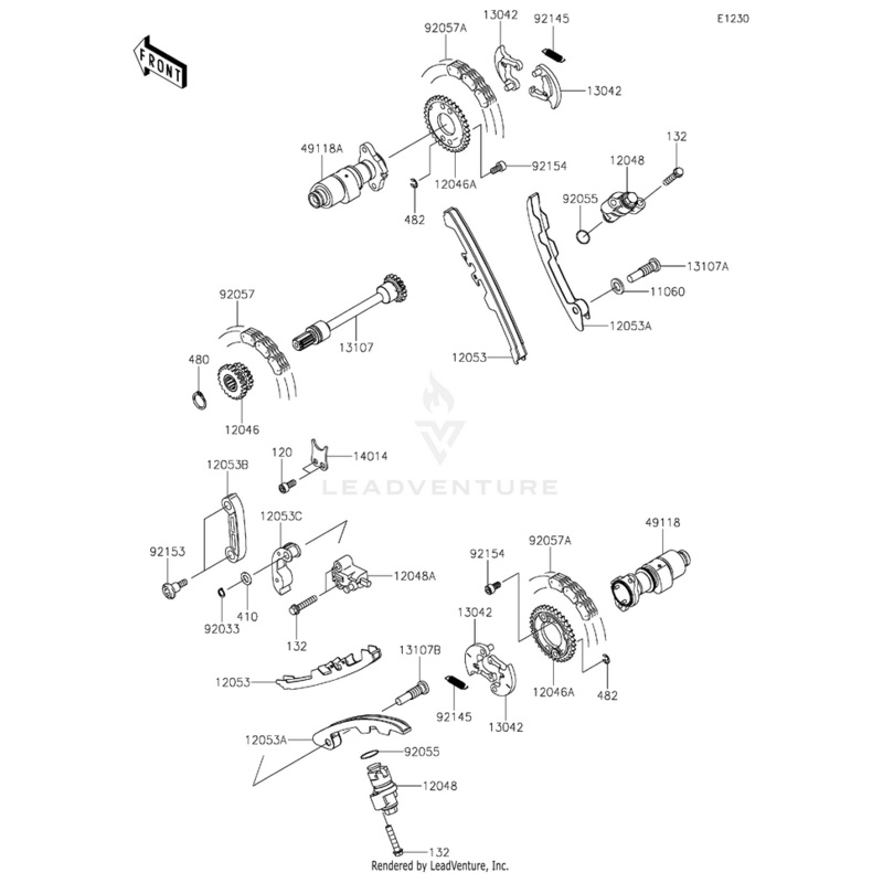 Sprocket,21T&17T by Kawasaki