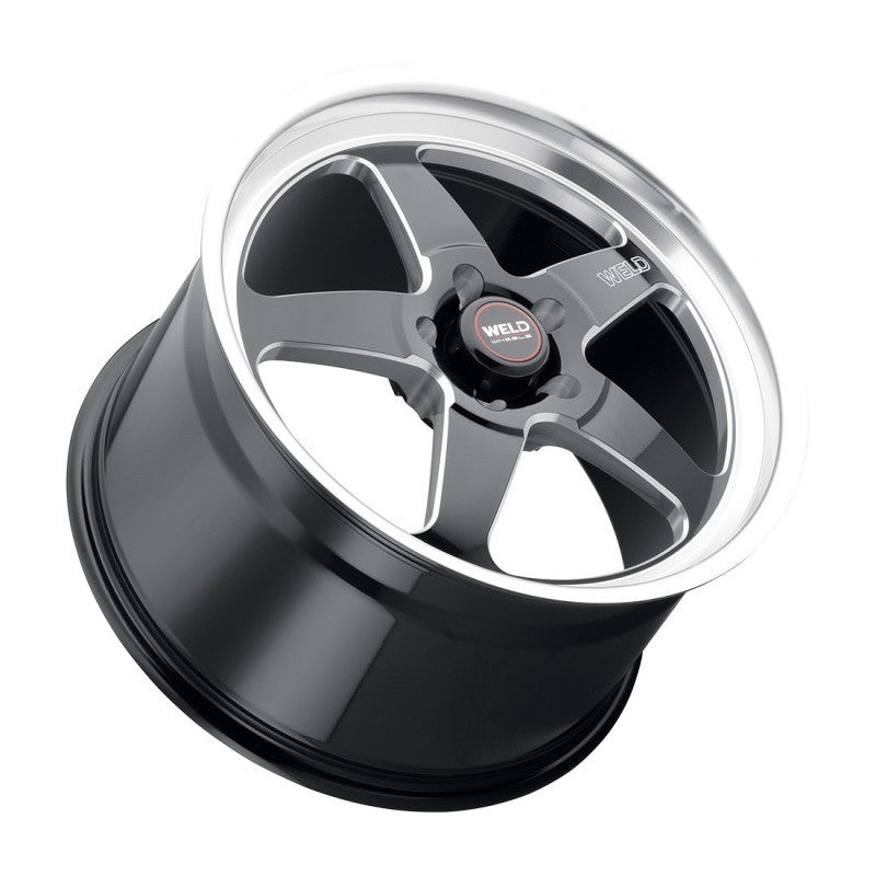 Weld S155 17×10 Ventura Drag 5×115 ET00 BS5.50 Gloss BLK MIL DIA 78.1