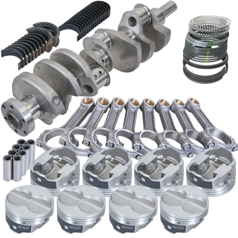 Eagle Ford 289/302 3.400in Crank 5.400in I-Beam Rod -11cc Flat Top 4.060in Pistons Rotating Assembly
