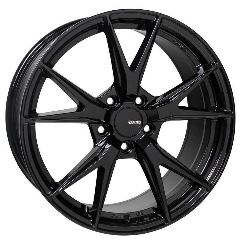 Enkei Phoenix 18×8 35mm Offset 5×120 72.6mm Bore Gloss Black Wheel