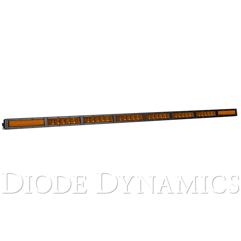 50 Inch LED Light Bar  Single Row Straight Amber Combo Each Stage Series Diode Dynamics