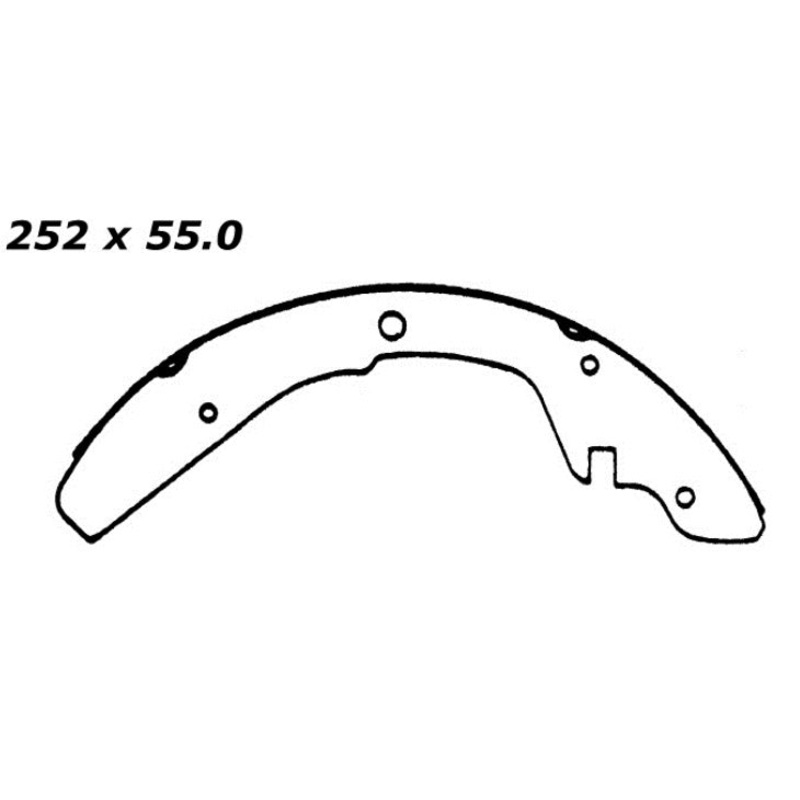 Porterfield Brake Shoes for 1991 VOLKSWAGEN VANAGON