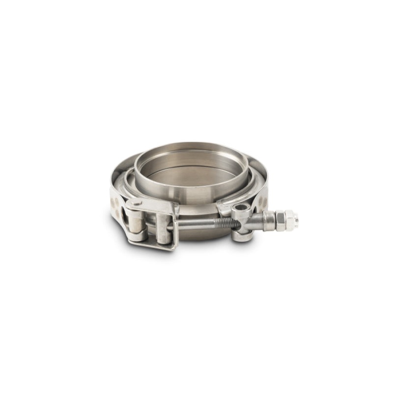 Vibrant Titanium V-Band Flange Assembly for 3.5in OD Tubing