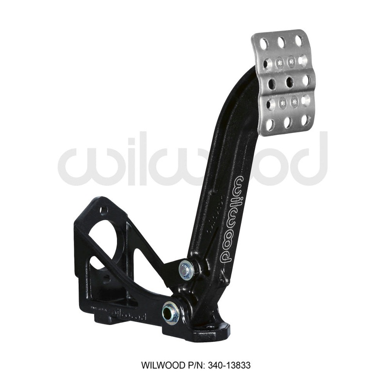 Wilwood Adjustable Single Pedal – Floor Mount – 6:1