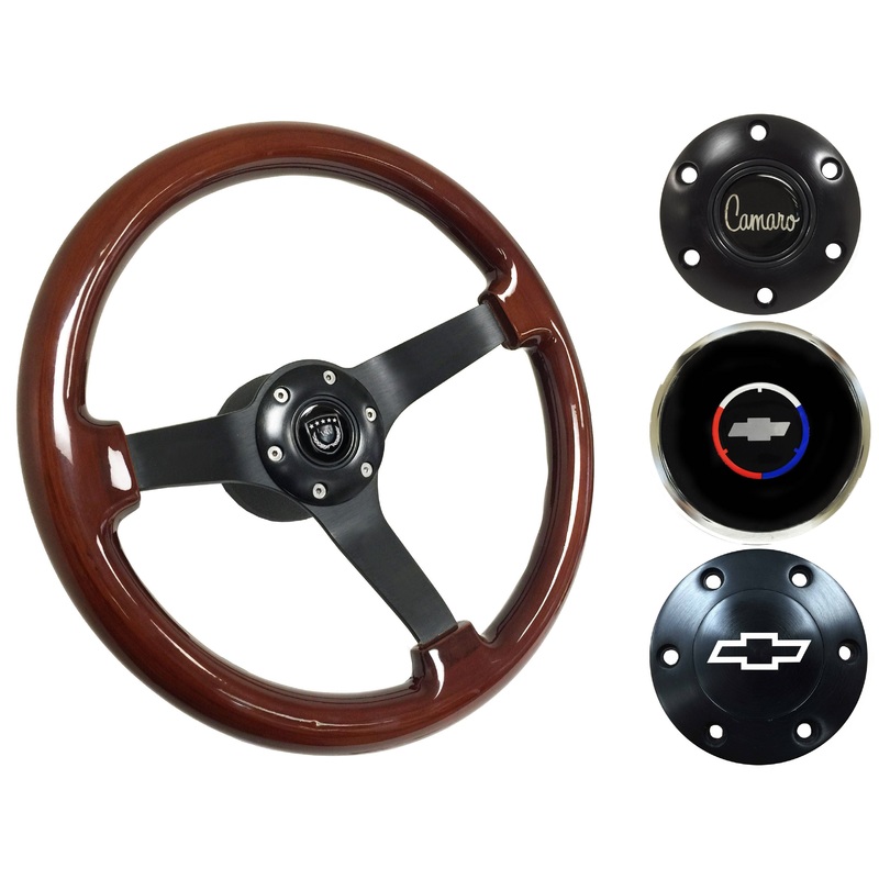 1967-68 Camaro Steering Wheel Kit | Mahogany Wood |  ST3127