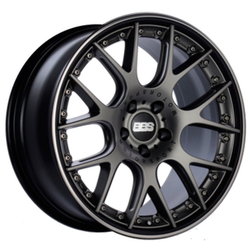 BBS CH-R II Wheel – 21×10.0 +38 | 5×120 | Satin Platinum w/ Motorsport Etching